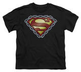 Youth: Superman - Chained Shield T-shirts