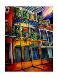 Mysterious French Quarter Giclee Print by Diane Millsap