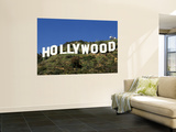 Hollywood Sign at Hollywood Hills, Los Angeles, California, USA Wall Mural