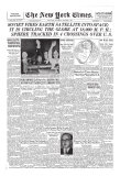 New York Times, October 5, 1957: Soviet Fires Satellite into Space reproduction procédé giclée
