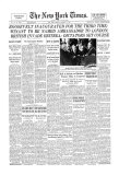 New York Times, January 21, 1941: Roosevelt Inaugurated for the Third Time reproduction procédé giclée