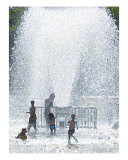Hot Fun In The Summer Time Giclee Print by Kathryn M. Smith