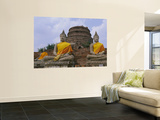 Statues of Buddha in a Temple, Thailand Wall Mural