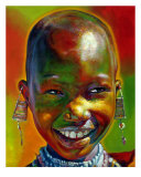 Onion Girl Giclee Print by Stephen Bennett