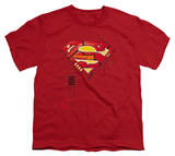 Youth: Superman - Super Mech Shield Shirts