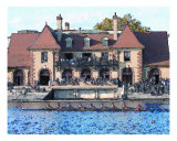 Boat House Giclee Print by Kathryn M. Smith