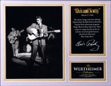 Elvis and Scotty Bild mit Passepartout