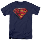 Superman - Rusted Shield T-shirts