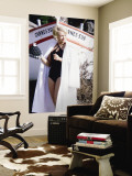Jean Seberg Wall Mural