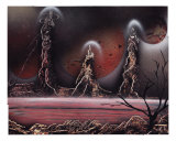 3 Towers Giclee Print by Amy Rocky