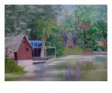 Quiet Time At The Zoo Giclee Print by Valerie D'Amico