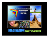 Inspirational-Motivational: Imagination Collage Photographic Print by Andrew Schwartz