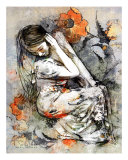 Wall Flower Photographic Print by Tony Pavone