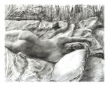 Maria In The Sheets Giclee Print by Randy Sprout