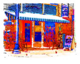 Cafe Giclee Print by Milvi Gill