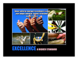 Inspirational-Motivational: Excellence Collage Photographic Print by Andrew Schwartz