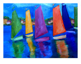 Reflections Of Tortola Giclee Print by Patti Schermerhorn