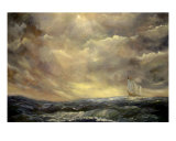 Homeward Bound After The Storm Giclee Print by Monica Vanzant