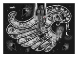 Trick Or Treat! Giclee Print by Nicole L Marques