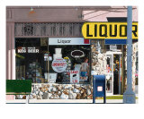 Silvers Liquor Giclee Print by Michael Ward