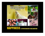 Inspirational-Motivational: Happiness Collage Photographic Print by Andrew Schwartz