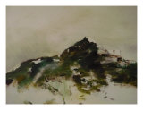 Mountain 02 (Detail) Giclee Print by Virginie L'herbette
