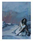 Alethias Snow Giclee Print by Sarah Lippincott