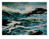 Marina (sobreimpresión) Lámina giclée por Veronique Radelet