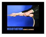 Business-Management: Negotiation Photographic Print by Andrew Schwartz
