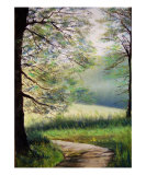 Path To The Light reproduction procédé giclée par Veronique Radelet
