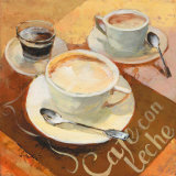 Cafe Grande II Posters par Willem Haenraets