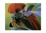 The Couple Print by Claude Theberge
