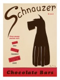 Schnauzer Bars Giclee Print by Ken Bailey