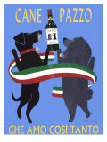 Cane Pazzo Lámina giclée por Ken Bailey Cane Pazzo Lámina giclée por Ken Bailey