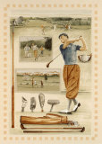 Golfe Posters por Laurence David Golfe Posters por Laurence David