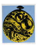 Nano Yellow Giclee Print by Diane Jacobs