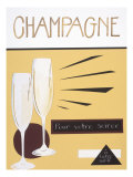 Champagne reproduction procédé giclée par Sharyn Sowell