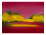Raspberry Fantasy Lámina giclée por Bonita Williams Goldberg