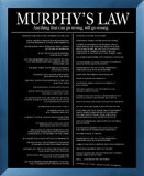 Murphy's Law Posters