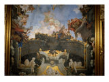 The Course of the Chariot of the Sun (detail) Giclee Print by Giambattista Tiepolo