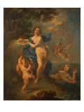 Nymphs with Coral Giclee Print by Michele Rocca
