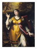 Saint Cecilia Giclee Print by Denys Calvaert