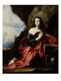 The Magdalen at Prayer Giclée-tryk af Jusepe de Ribera