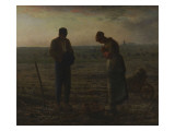 L'Angs reproduction procédé giclée par Jean-François Millet
