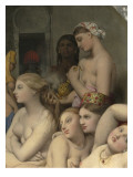 Les bains turcs reproduction procédé giclée par Jean-Auguste-Dominique Ingres