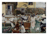 The Terrasse Family, 1900 reproduction procédé giclée par Pierre Bonnard