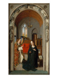 Polyptych of the Childhood of Christ, Panel with Annunciation Giclee Print by Dieric Bouts