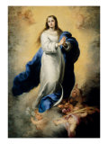 Escorial Immaculate Conception Giclée-Druck von Bartolome Esteban Murillo