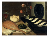 Still Life with Chess Board Lámina giclée por Lubin Baugin Still Life with Chess Board Lámina giclée por Lubin Baugin