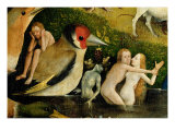 Triptych of the Garden of Earthly Delights (detail) Wydruk giclee autor Hieronymus Bosch